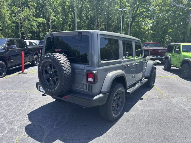 2023 Sting-Gray Clearcoat Jeep Wrangler Sahara 4X4 Convertible
