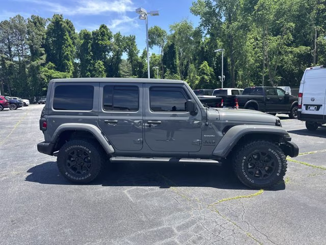 2023 Sting-Gray Clearcoat Jeep Wrangler Sahara 4X4 Convertible