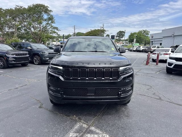 2025 Diamond Black Crystal Pearlcoat Jeep Wagoneer Series II Carbide RWD SUV