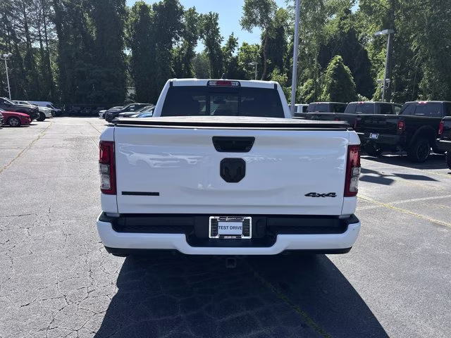 2023 Bright White Clearcoat Ram 1500 Big Horn 4X4 Truck