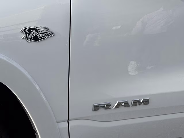 2026 Ivory White Tri-Coat Pearlcoat Ram 1500 Longhorn 4X4 Truck