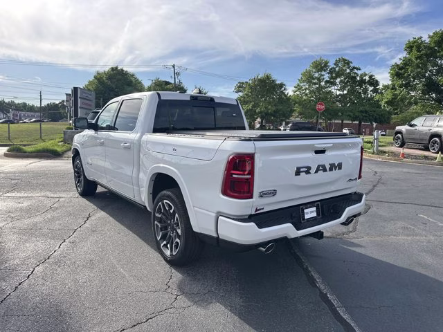 2026 Ivory White Tri-Coat Pearlcoat Ram 1500 Longhorn 4X4 Truck