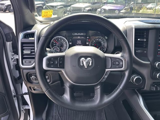 2021 Bright White Clearcoat Ram 1500 Big Horn 4X4 Truck