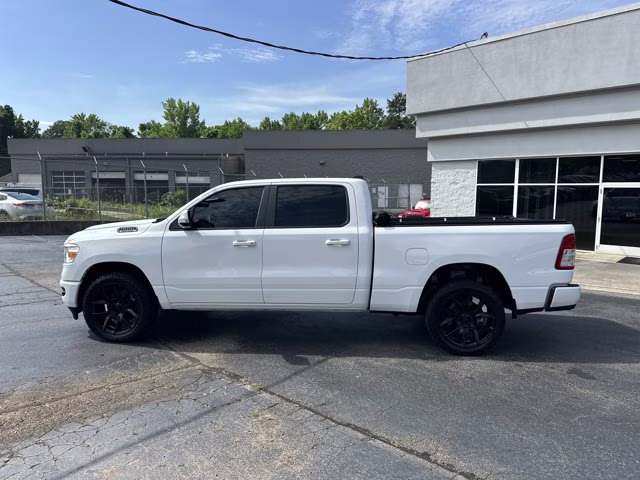 2021 Bright White Clearcoat Ram 1500 Big Horn 4X4 Truck