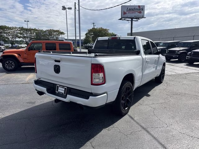 2021 Bright White Clearcoat Ram 1500 Big Horn 4X4 Truck