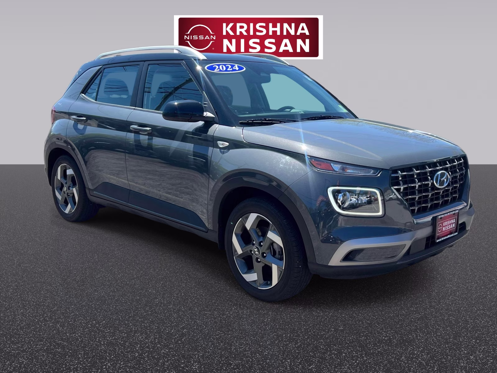 2024 Gray Hyundai Venue Limited IVT FWD SUV