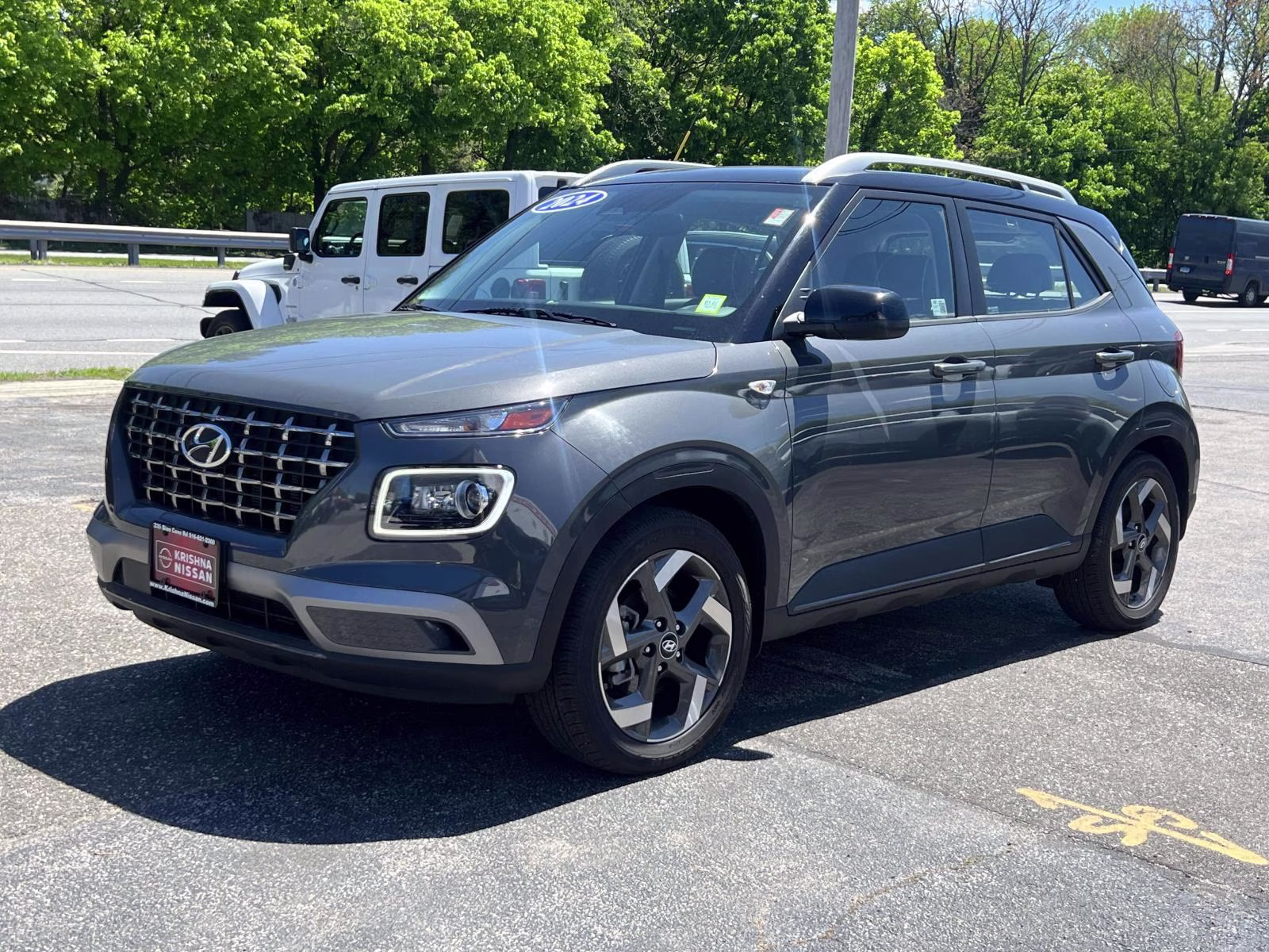 2024 Gray Hyundai Venue Limited IVT FWD SUV
