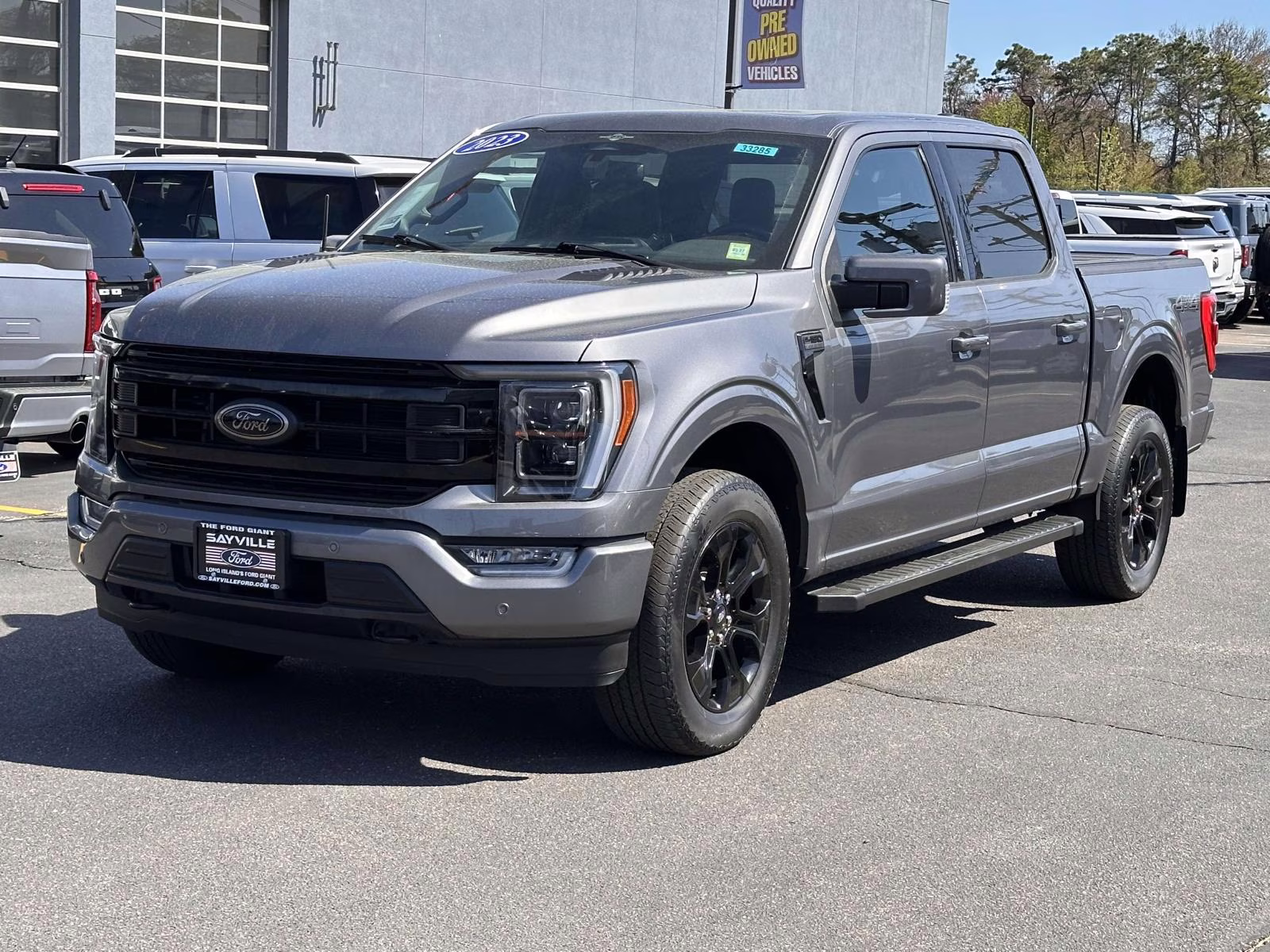 2023 Carbonized Gray Metallic Ford F-150 LARIAT 4WD SuperCrew 5.5' Box 4X4 Truck