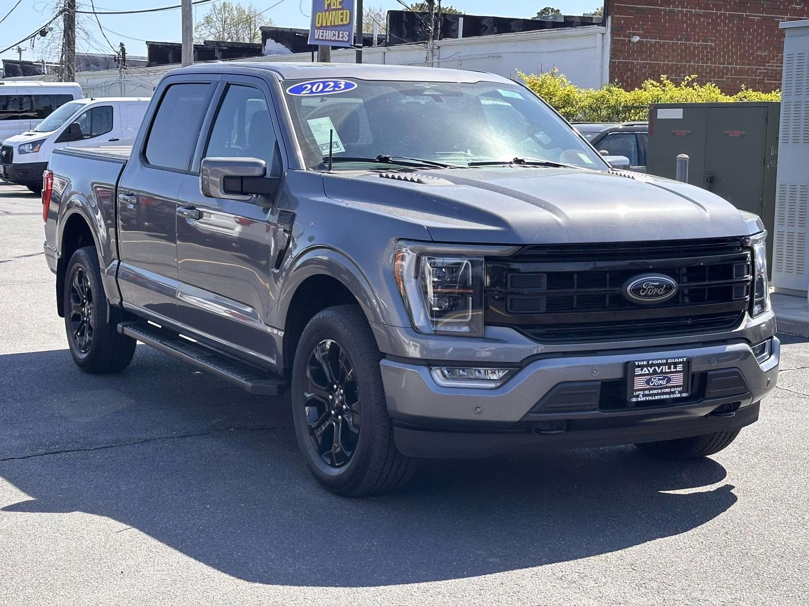 2023 Carbonized Gray Metallic Ford F-150 LARIAT 4WD SuperCrew 5.5' Box 4X4 Truck