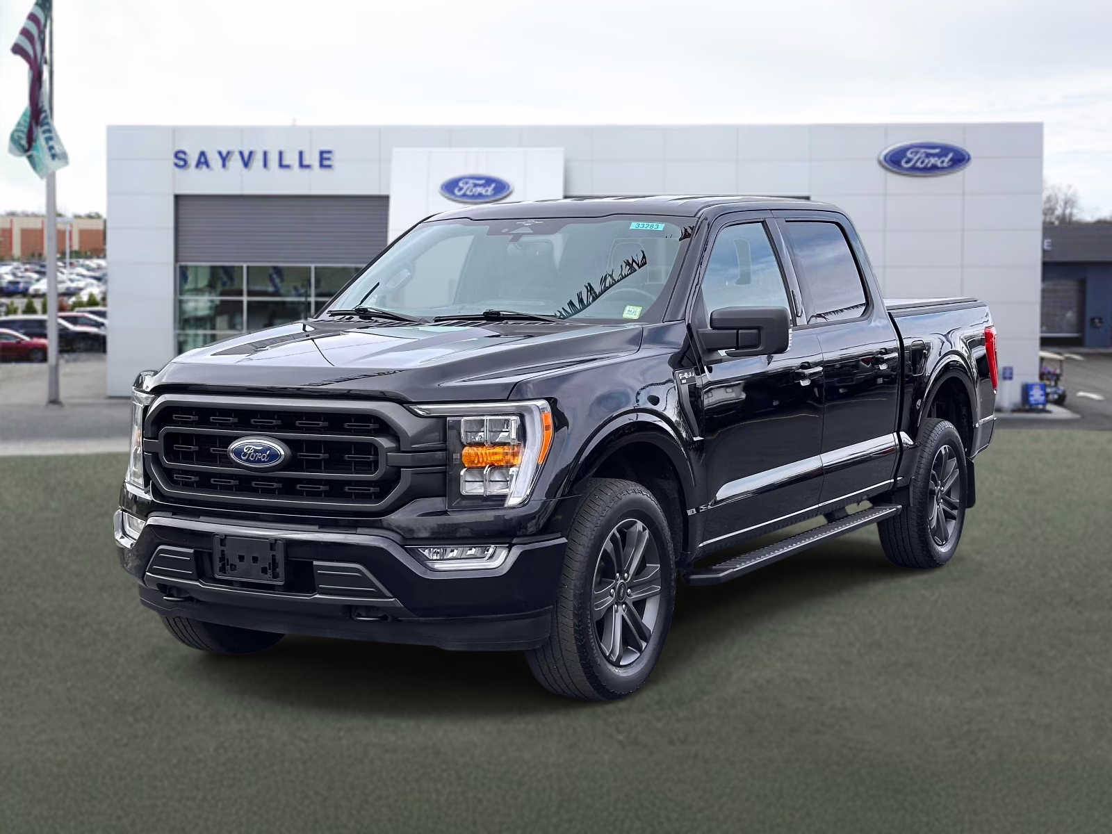 2023 Agate Black Metallic Ford F-150 XLT 4WD SuperCrew 5.5' Box 4X4 Truck