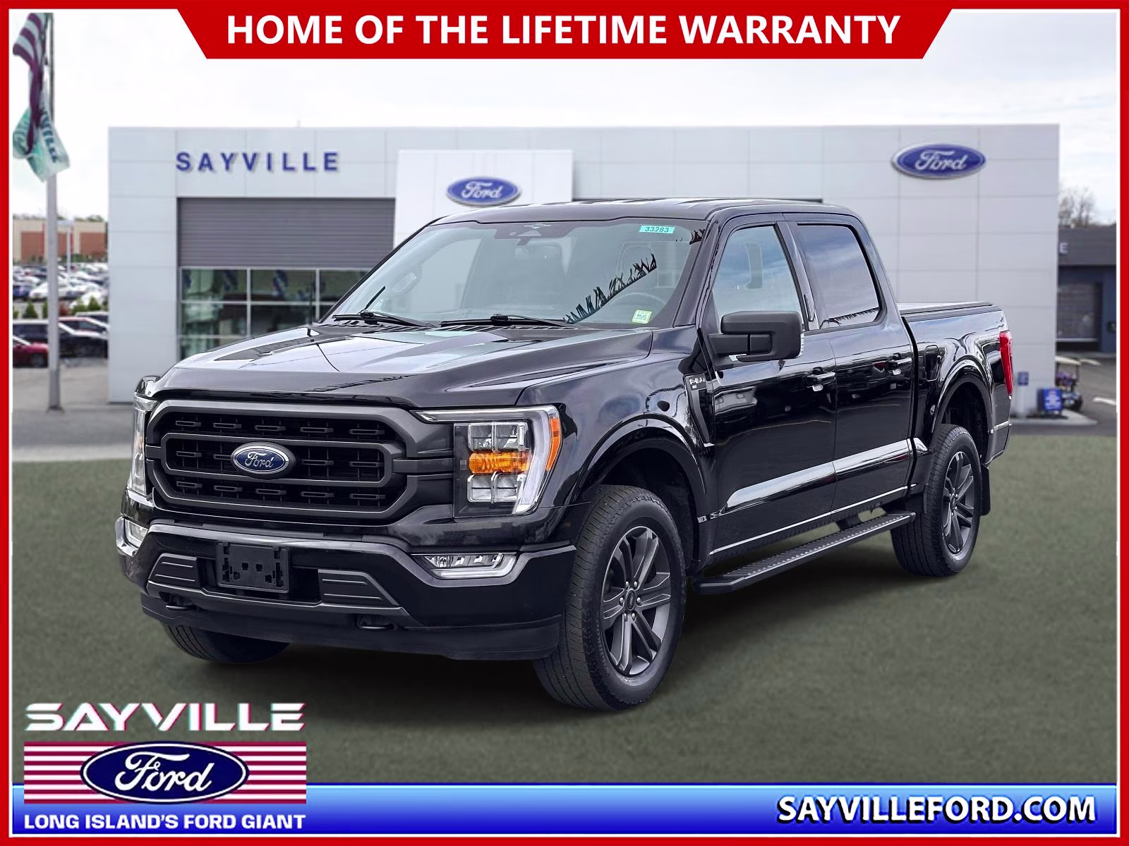 2023 Agate Black Metallic Ford F-150 XLT 4WD SuperCrew 5.5' Box 4X4 Truck