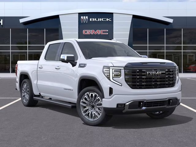 2026 Glacier White Tricoat GMC Sierra 1500 Denali Ultimate 4X4 Truck
