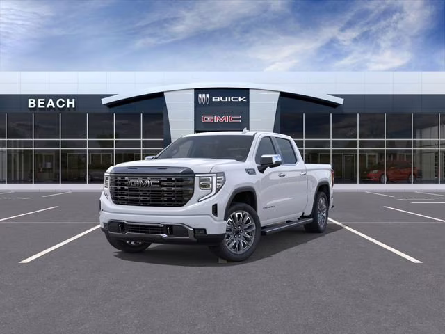2026 Glacier White Tricoat GMC Sierra 1500 Denali Ultimate 4X4 Truck