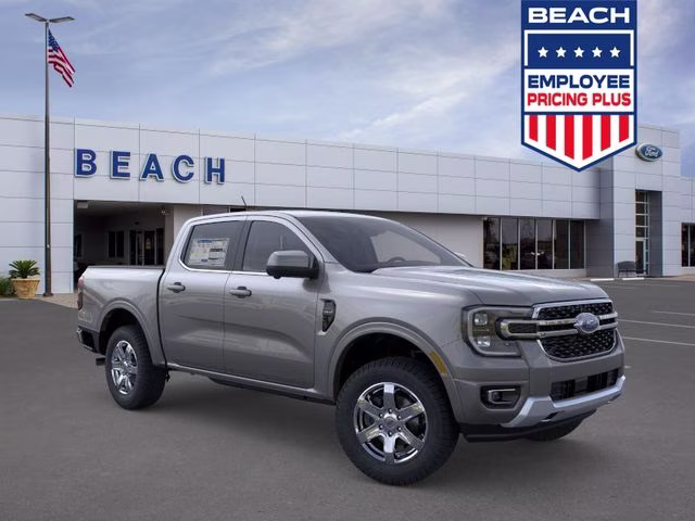 2026 Gray Metallic Ford Ranger Lariat 4X4 Truck