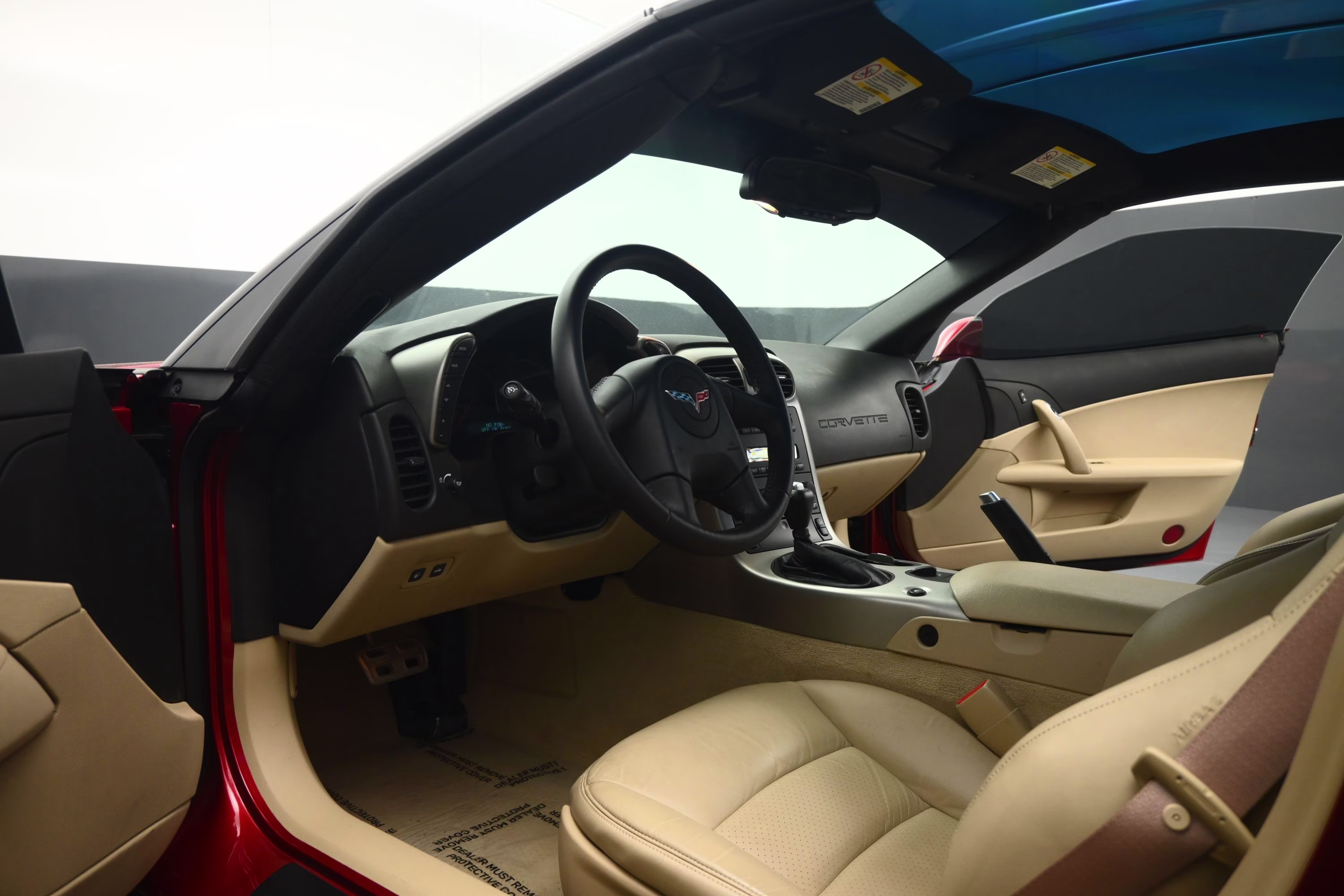 2005 Magnetic Red Metallic Chevrolet Corvette Base RWD Coupe