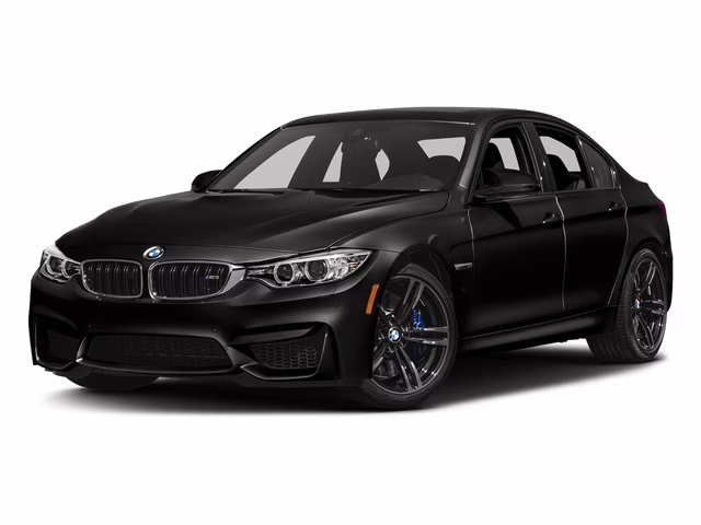 2017 Black Sapphire Metallic BMW M3 Base RWD Sedan