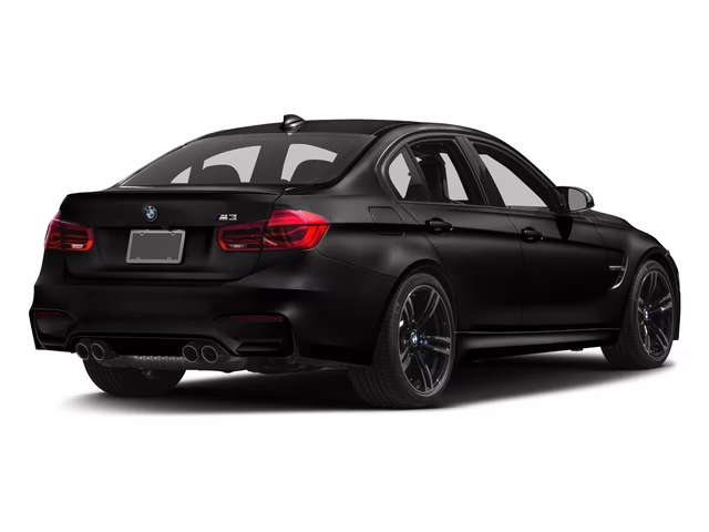 2017 Black Sapphire Metallic BMW M3 Base RWD Sedan