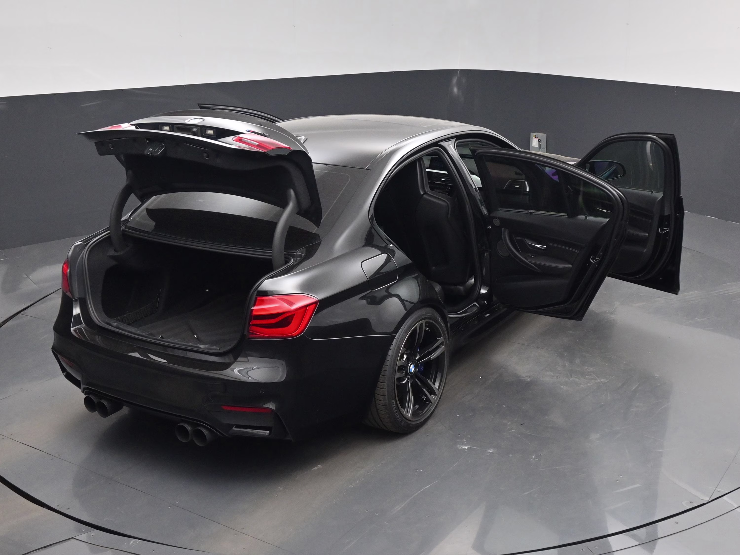 2017 Black Sapphire Metallic BMW M3 Base RWD Sedan