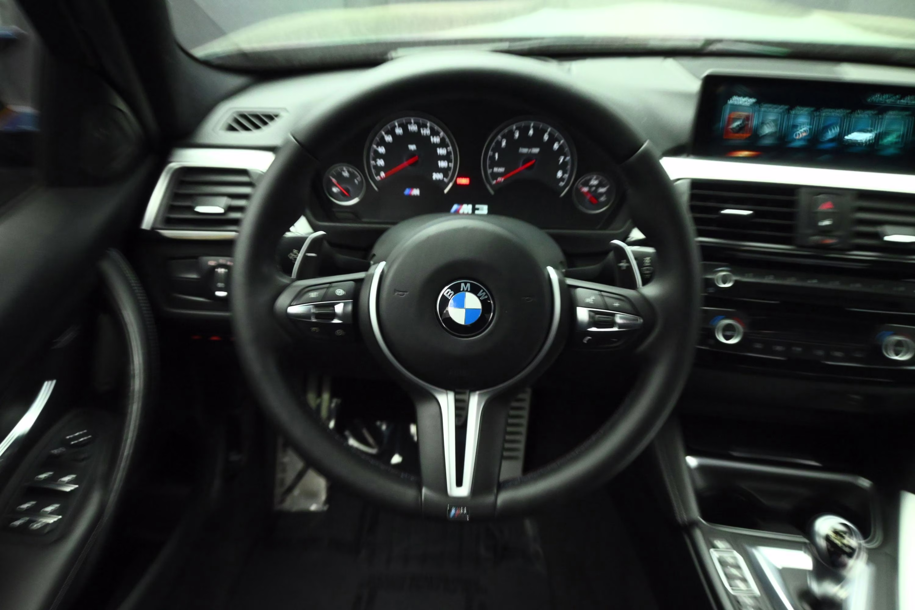 2017 Black Sapphire Metallic BMW M3 Base RWD Sedan