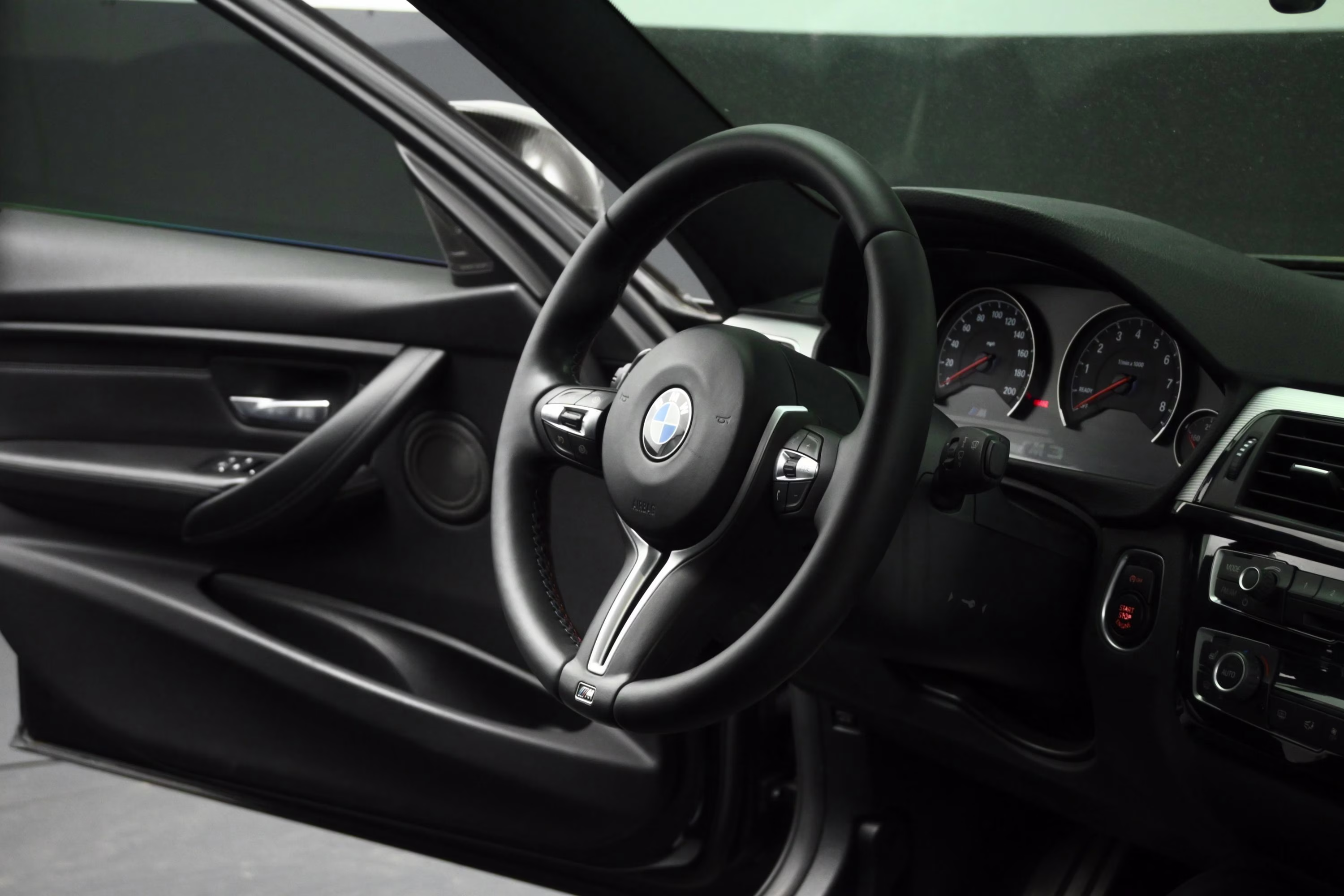 2017 Black Sapphire Metallic BMW M3 Base RWD Sedan