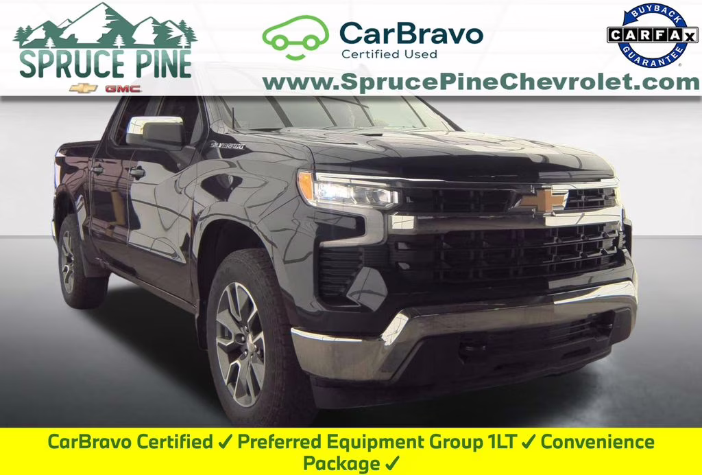 2024 Dark Ash Metallic Chevrolet Silverado 1500 LT 4X4 Truck