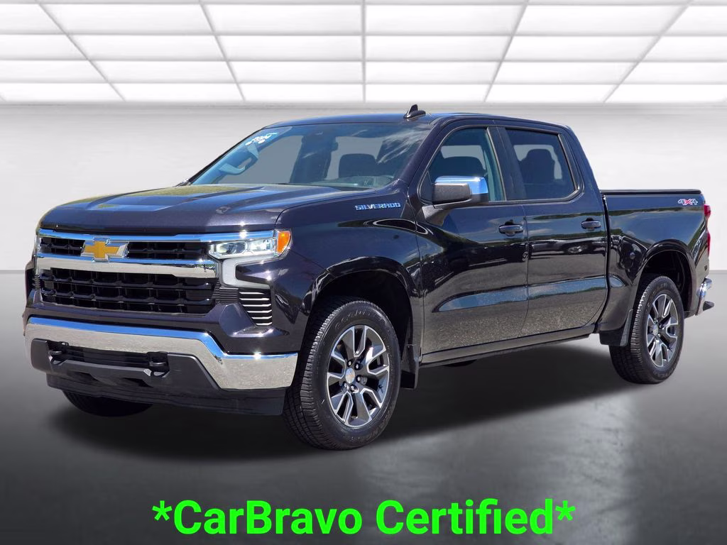 2024 Dark Ash Metallic Chevrolet Silverado 1500 LT 4X4 Truck