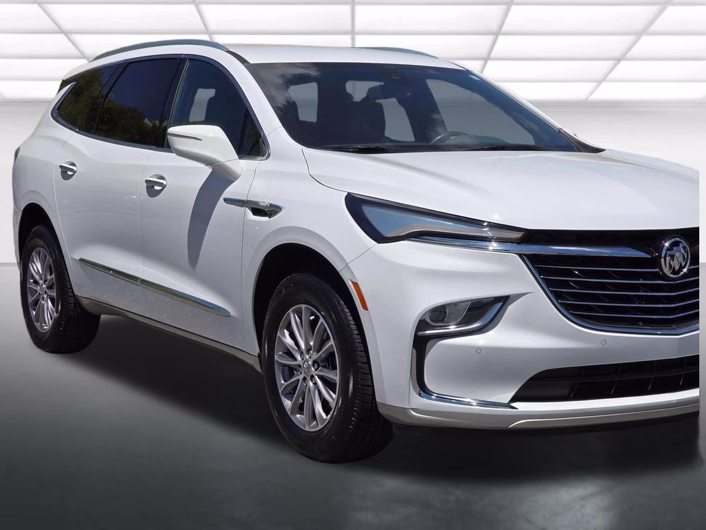 2023 Summit White Buick Enclave Essence FWD SUV