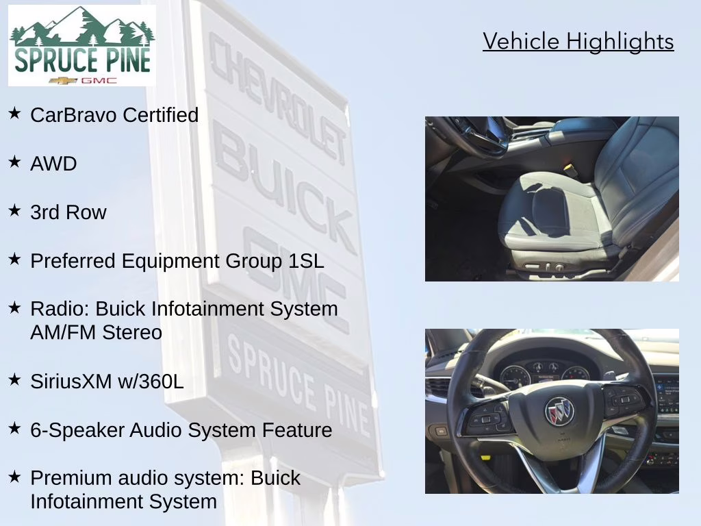 2023 Summit White Buick Enclave Essence AWD SUV