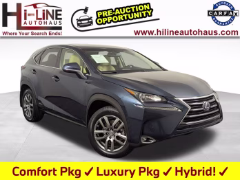 2015 Meteor Blue Mica Lexus NX 300h SUV