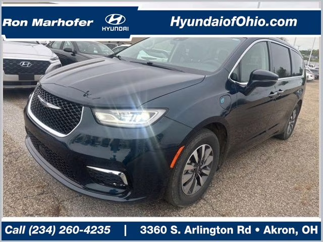2022 blue Chrysler Pacifica Hybrid Touring L FWD Van