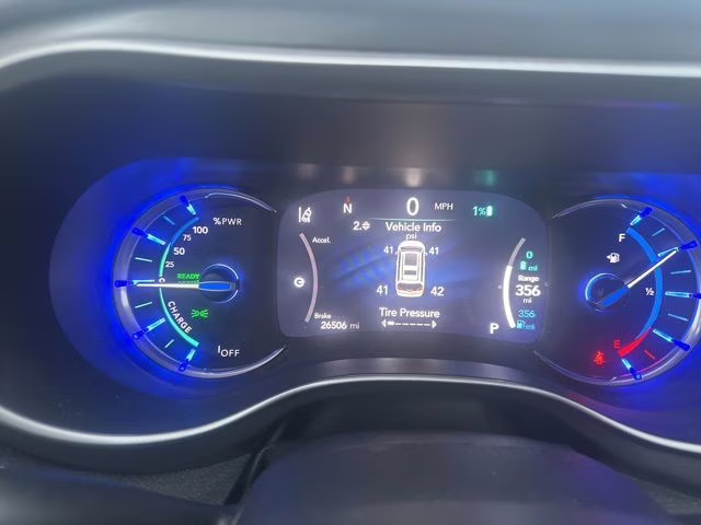 2022 blue Chrysler Pacifica Hybrid Touring L FWD Van