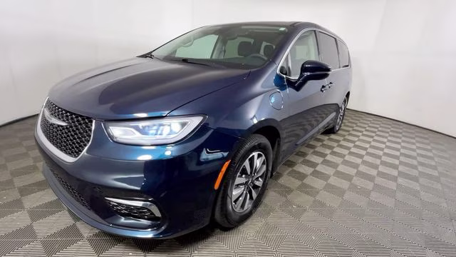 2022 blue Chrysler Pacifica Hybrid Touring L FWD Van