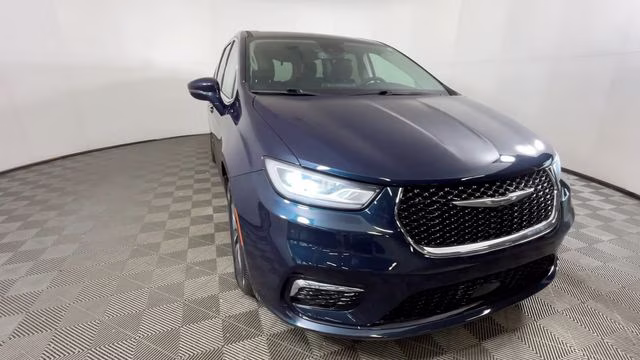 2022 blue Chrysler Pacifica Hybrid Touring L FWD Van