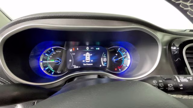 2022 blue Chrysler Pacifica Hybrid Touring L FWD Van
