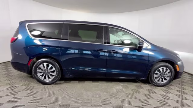 2022 blue Chrysler Pacifica Hybrid Touring L FWD Van