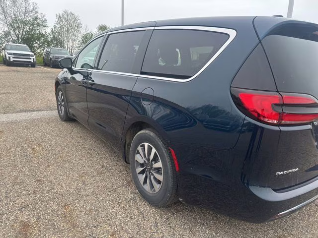 2022 blue Chrysler Pacifica Hybrid Touring L FWD Van