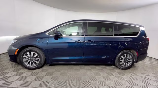 2022 blue Chrysler Pacifica Hybrid Touring L FWD Van