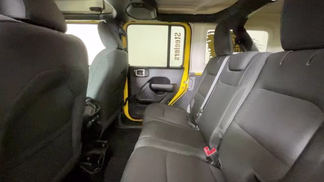 2020 Baja Yellow Clearcoat Jeep Wrangler Unlimited Sport S 4X4 SUV