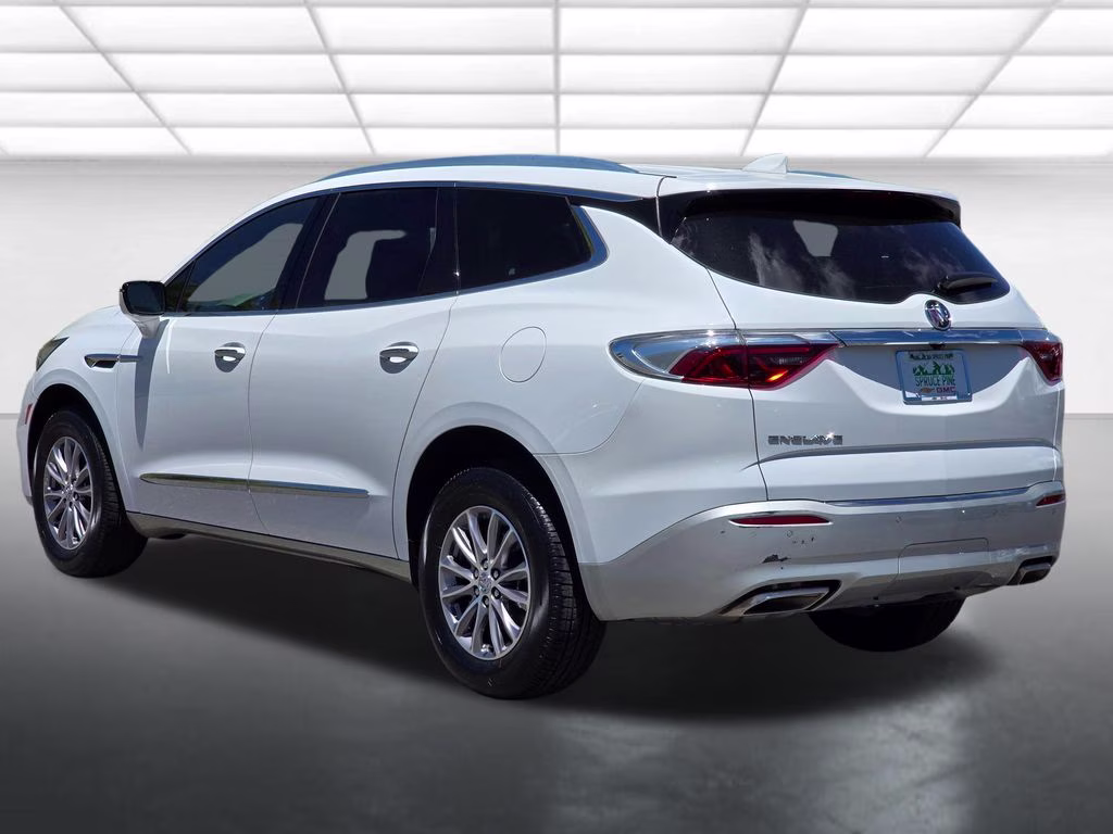 2023 Summit White Buick Enclave Essence FWD SUV