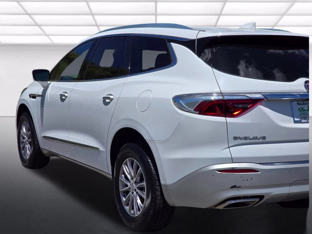 2023 Summit White Buick Enclave Essence FWD SUV