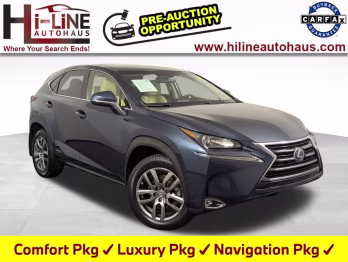 2015 Meteor Blue Mica Lexus NX 300h FWD SUV