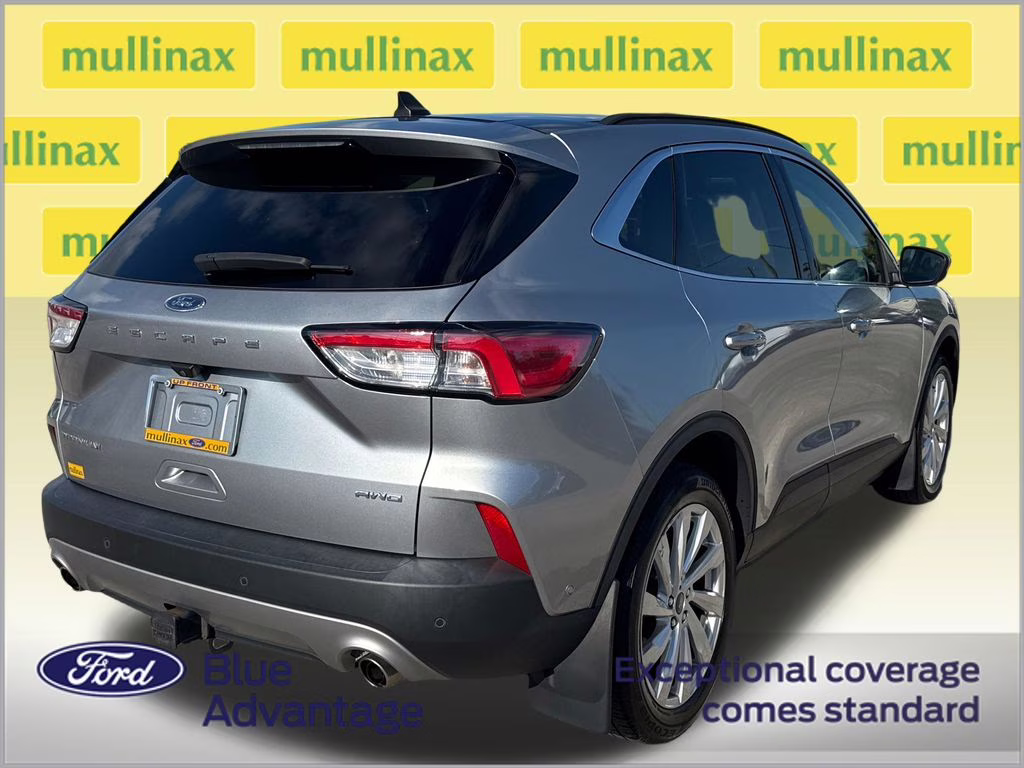 2021 Iconic Silver Metallic Ford Escape Titanium AWD SUV