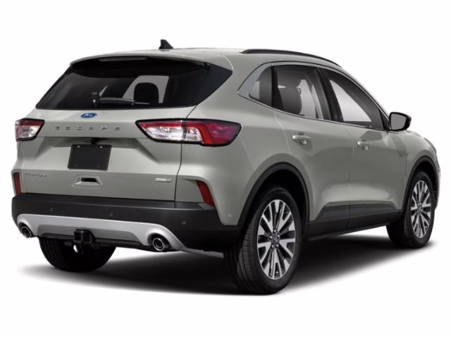 2021 Silver Metallic Ford Escape Titanium AWD SUV