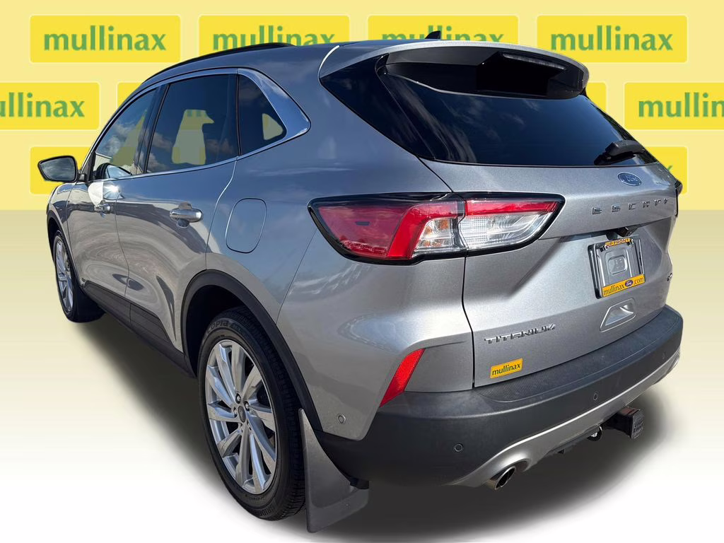 2021 Iconic Silver Metallic Ford Escape Titanium AWD SUV