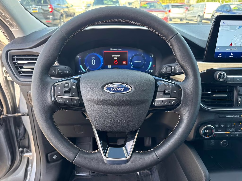 2021 Iconic Silver Metallic Ford Escape Titanium AWD SUV