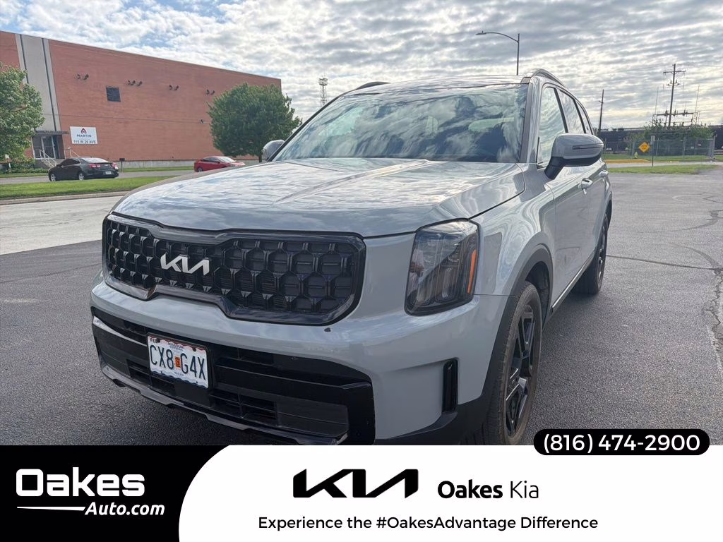 2024 Wolf Gray Kia Telluride EX X-Line AWD SUV