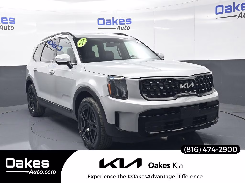 2024 Wolf Gray Kia Telluride EX X-Line AWD SUV
