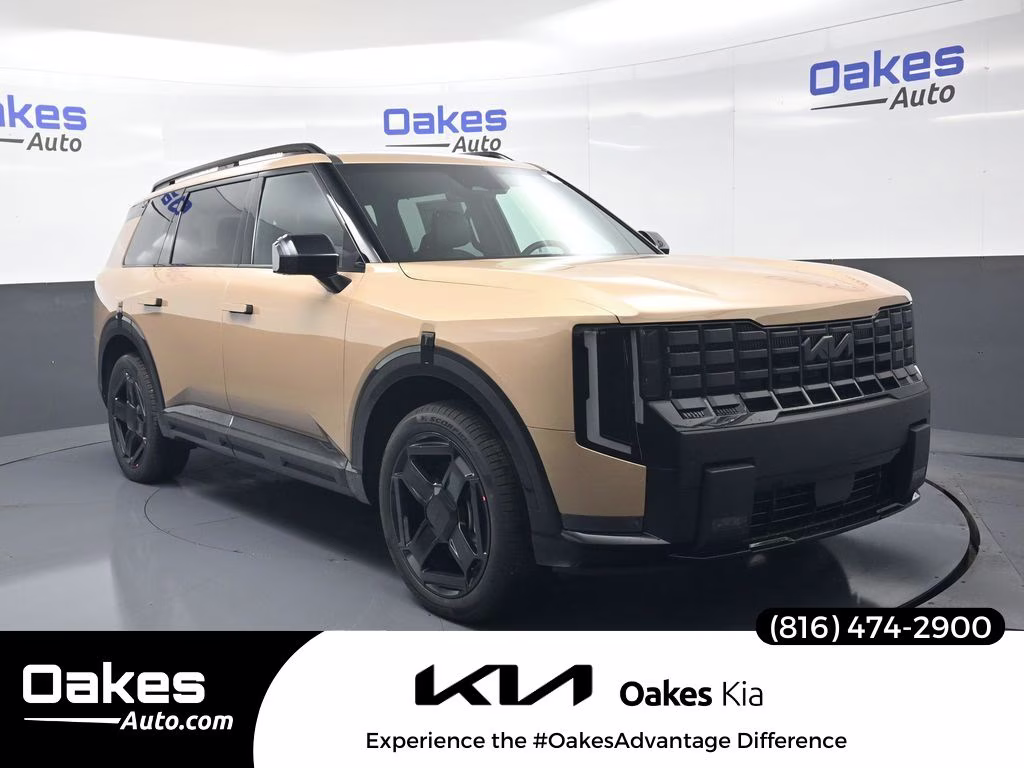 2027 Terrain Brown Kia Telluride X-Line EX AWD SUV