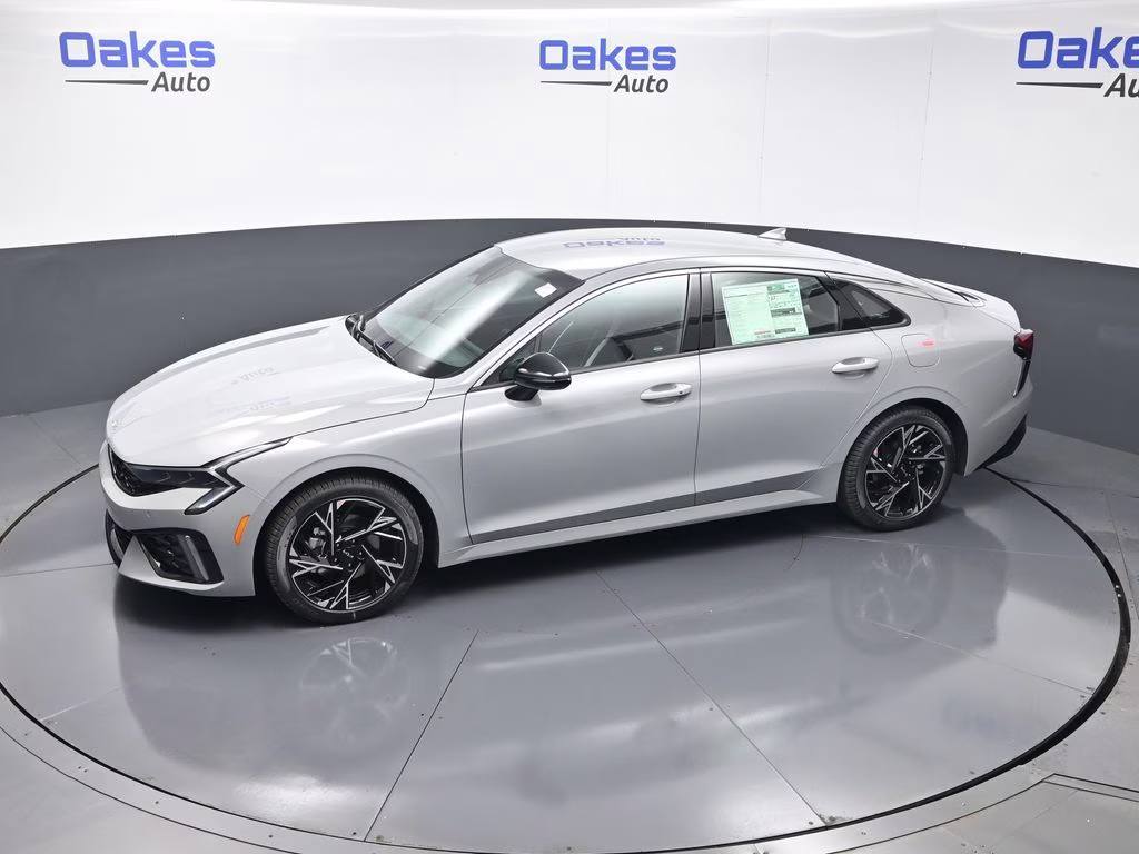 2026 Wolf Gray Kia K5 GT-Line AWD Sedan