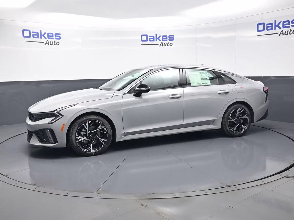2026 Wolf Gray Kia K5 GT-Line AWD Sedan